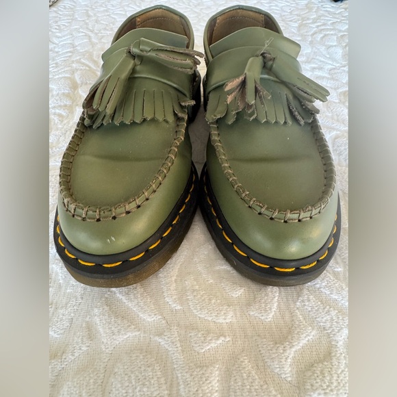 Dr. Martens Adrian Tassel Loafers – Olive Green | Y2K | 39 - Picture 5 of 10